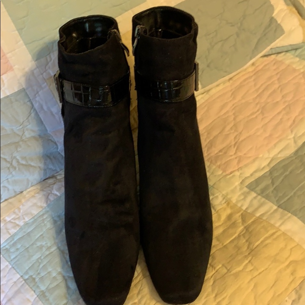 Black Suede Boots